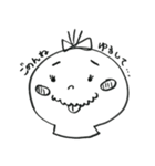 ごきげんえみちゃん（個別スタンプ：4）
