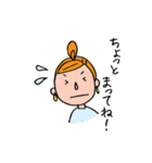 毎日頑張る女の子（個別スタンプ：12）
