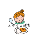 毎日頑張る女の子（個別スタンプ：22）