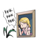 Cewek Medsos（個別スタンプ：2）