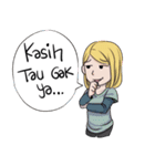 Cewek Medsos（個別スタンプ：3）