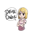 Cewek Medsos（個別スタンプ：16）