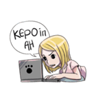 Cewek Medsos（個別スタンプ：17）