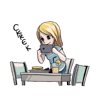 Cewek Medsos（個別スタンプ：22）
