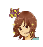 Si Boy Gondrong（個別スタンプ：1）