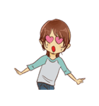 Si Boy Gondrong（個別スタンプ：5）