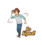 Si Boy Gondrong（個別スタンプ：13）