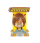 Si Boy Gondrong（個別スタンプ：19）