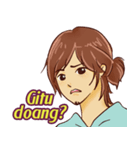 Si Boy Gondrong（個別スタンプ：28）