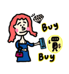 Frowned girl-Part2（個別スタンプ：10）