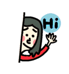 Frowned girl-Part2（個別スタンプ：14）