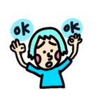 Frowned girl-Part2（個別スタンプ：16）