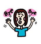 Frowned girl-Part2（個別スタンプ：30）