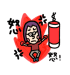 Frowned girl-Part2（個別スタンプ：32）