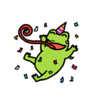 frog girlfriend（個別スタンプ：9）