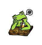 frog girlfriend（個別スタンプ：15）