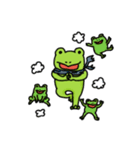 frog girlfriend（個別スタンプ：33）