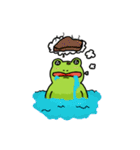 frog girlfriend（個別スタンプ：35）