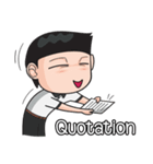 Sawad the Super Salesman (English)（個別スタンプ：8）