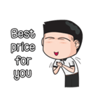 Sawad the Super Salesman (English)（個別スタンプ：9）