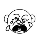 Mo Fi Chang - Emoji round face（個別スタンプ：15）