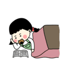 Leisurely Girl 2（個別スタンプ：3）