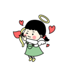 Leisurely Girl 2（個別スタンプ：4）