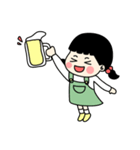 Leisurely Girl 2（個別スタンプ：6）