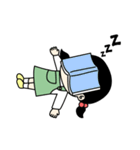 Leisurely Girl 2（個別スタンプ：9）