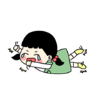 Leisurely Girl 2（個別スタンプ：11）