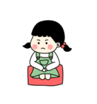 Leisurely Girl 2（個別スタンプ：24）