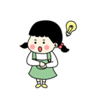 Leisurely Girl 2（個別スタンプ：33）