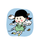Leisurely Girl 2（個別スタンプ：35）