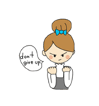 Oh Lady girl ver.Eng（個別スタンプ：9）