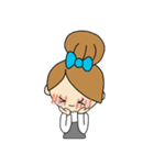 Oh Lady girl ver.Eng（個別スタンプ：11）