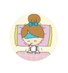Oh Lady girl ver.Eng（個別スタンプ：17）