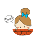 Oh Lady girl ver.Eng（個別スタンプ：25）