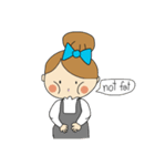 Oh Lady girl ver.Eng（個別スタンプ：29）