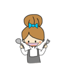 Oh Lady girl ver.Eng（個別スタンプ：35）