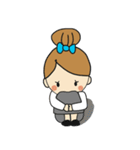 Oh Lady girl ver.Eng（個別スタンプ：36）