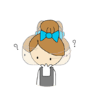 Oh Lady girl ver.Eng（個別スタンプ：39）