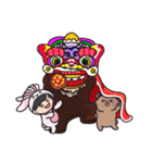 Big Bear and the Chinese New Year（個別スタンプ：6）