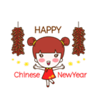 Jinny - Happy Chinese New Year（個別スタンプ：4）