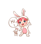 Hello Little Rabbit（個別スタンプ：1）