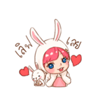 Hello Little Rabbit（個別スタンプ：12）
