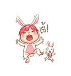 Hello Little Rabbit（個別スタンプ：15）