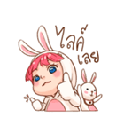 Hello Little Rabbit（個別スタンプ：16）