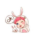 Hello Little Rabbit（個別スタンプ：23）