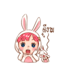 Hello Little Rabbit（個別スタンプ：24）