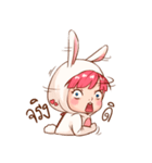 Hello Little Rabbit（個別スタンプ：34）
